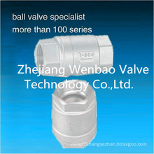 Stainless Steel Vertical Check Valve 1000 Wog